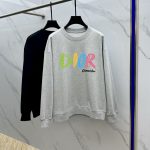 Dior Cotton Long-Sleeved Sweatshirt For Autumn