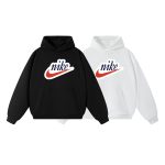 Nike Hoodie Black Cotton