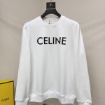 Celine Hoodie Red Cotton Pure