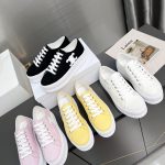Celine Canvas Shoes White