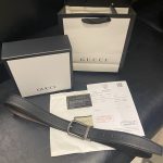 Gucci Belt Color Cowhide Simple And Versatile