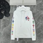 Chrome Hearts Hoodie Black Winter Plastisol Printing