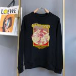 Loewe Hoodie Ash Cotton Pure Exquisite Tailoring
