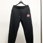 Canada Goose Long Pants Red Cotton Wool Spandex Fleece Winter Zippered Pocket
