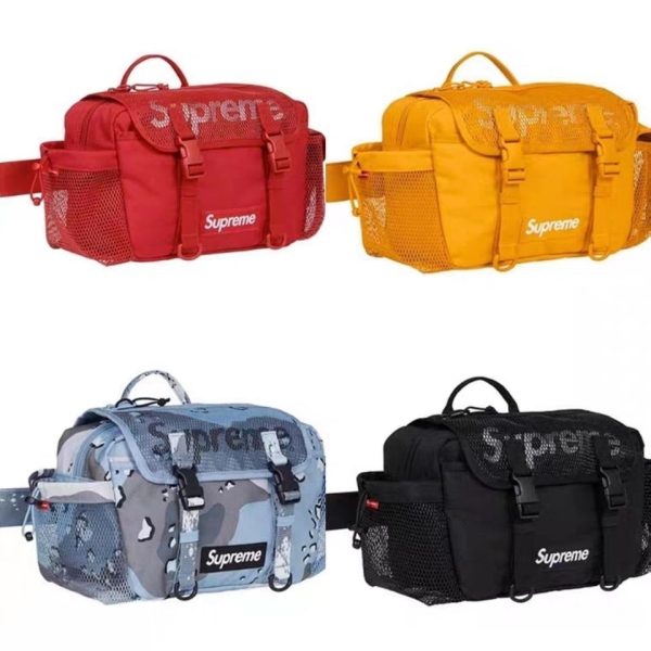 Supreme Crossbody Bag Red Mesh