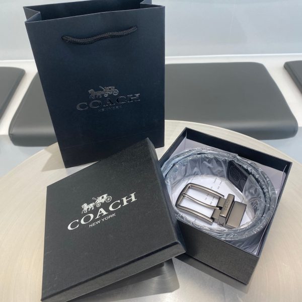 Coach Belts Top-Grain Cowhide