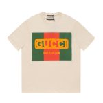 Gucci Short-Sleeved T-Shirt Black Cotton Pure Spring Summer