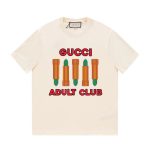 Gucci Short-Sleeved T-Shirt Black Cotton Pure