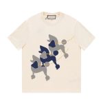 Gucci Short-Sleeved T-Shirt Black Cotton Pure