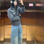 Carhartt Outerwear Red Mesh Streetwear