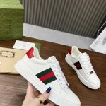 Gucci Sneakers Black Silk Cowhide