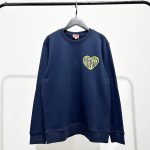 Kenzo Sweatshirt Red Cotton Simple Design Embroidery