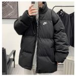 Nike Outerwear Red Cotton Thick Winter