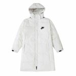 Nike Down Jacket Red Fleece Suitable For All Body Types Winter Patch