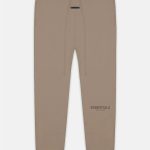 Fear Of God Long Pants Red Cotton Polyester Fleece Autumn Winter
