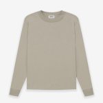 Fear Of God Long-Sleeved Shirts Red Cotton Spandex Ribbed Fabric Autumn Winter