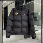 Nike Down Jacket Black Duck Embroidery