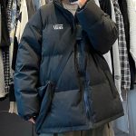 Vans Cotton-Padded Coat Ash Cotton Down Exquisite Workmanship