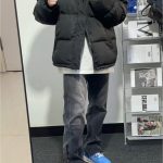 Archaeopteryx Cotton-Padded Coat Red Down Exquisite Workmanship Street Style Winter