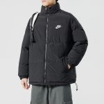 Nike Cotton-Padded Coat Blue Down Winter