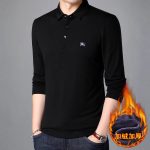 Burberry Short-Sleeved Shirt Red Down Fleece Mesh Piqu Exquisite Workmanship Simple And Elegant