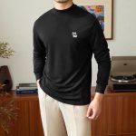 Fendi Long-Sleeved Red Cashmere Fleece Fabric Sophistication Autumn Winter And