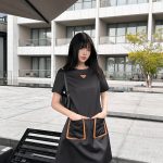 Prada Leather Dress For Spring