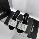 Chanel Slippers Red