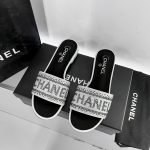 Chanel Slippers Red