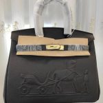 Hermes Ruler Red Cowhide