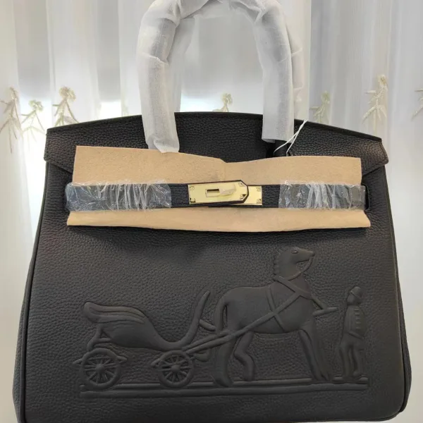 Hermes Ruler Red Cowhide