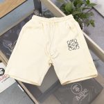 Loewe Shorts Red Adjustable Drawstring Street Style