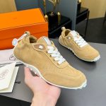 Hermes Sneakers Goatskin Suede Cowhide