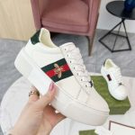 Gucci Sneakers White Rubber Outsole