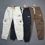 North Trousers Red Cotton Twill Fabric Breathable And Not Stuffy Simple Style Functional Outdoor Spring Summer Autumn Side Pockets