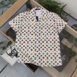 Louis Vuitton Short-Sleeved Shirt Red