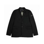 Balenciaga Suits Black Simple And Elegant