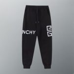 Givenchy Trousers Red Double-Sided Fabric Embroidery