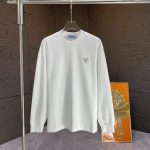 Prada Long-Sleeved T-Shirt Black Autumn Winter