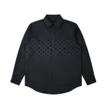 Louis Vuitton Shirt Black Clean Cut Patch