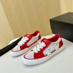 Ami Skate Shoes Suede Cowhide Skateboarding