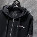 Chrome Hearts Hoodies Black Winter