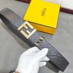 Fendi Belts Copper Genuine Leather Cowhide