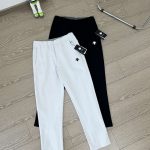 Descente Trousers Red Polyester Fiber Suitable For All Seasons Quick-Drying Urban Commuting Autumn