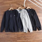 Ralph Lauren Sweatshirt Red Cotton High-Quality Design Clean And Neat Soft Gentle Autumn Winter