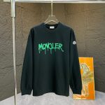 Monk Long-Sleeved T-Shirt Black Autumn Winter