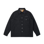 Burberry Jacket Black Cotton