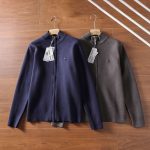 Lacoste Outerwear Red Wool Simple Style Autumn Winter And