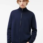 Lacoste Outerwear Red Wool Simple Style Autumn Winter And