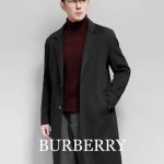 Burberry Coat Red Eva Wool Lace Autumn Winter And